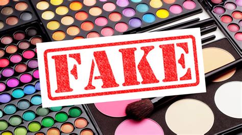 counterfeit beauty products.